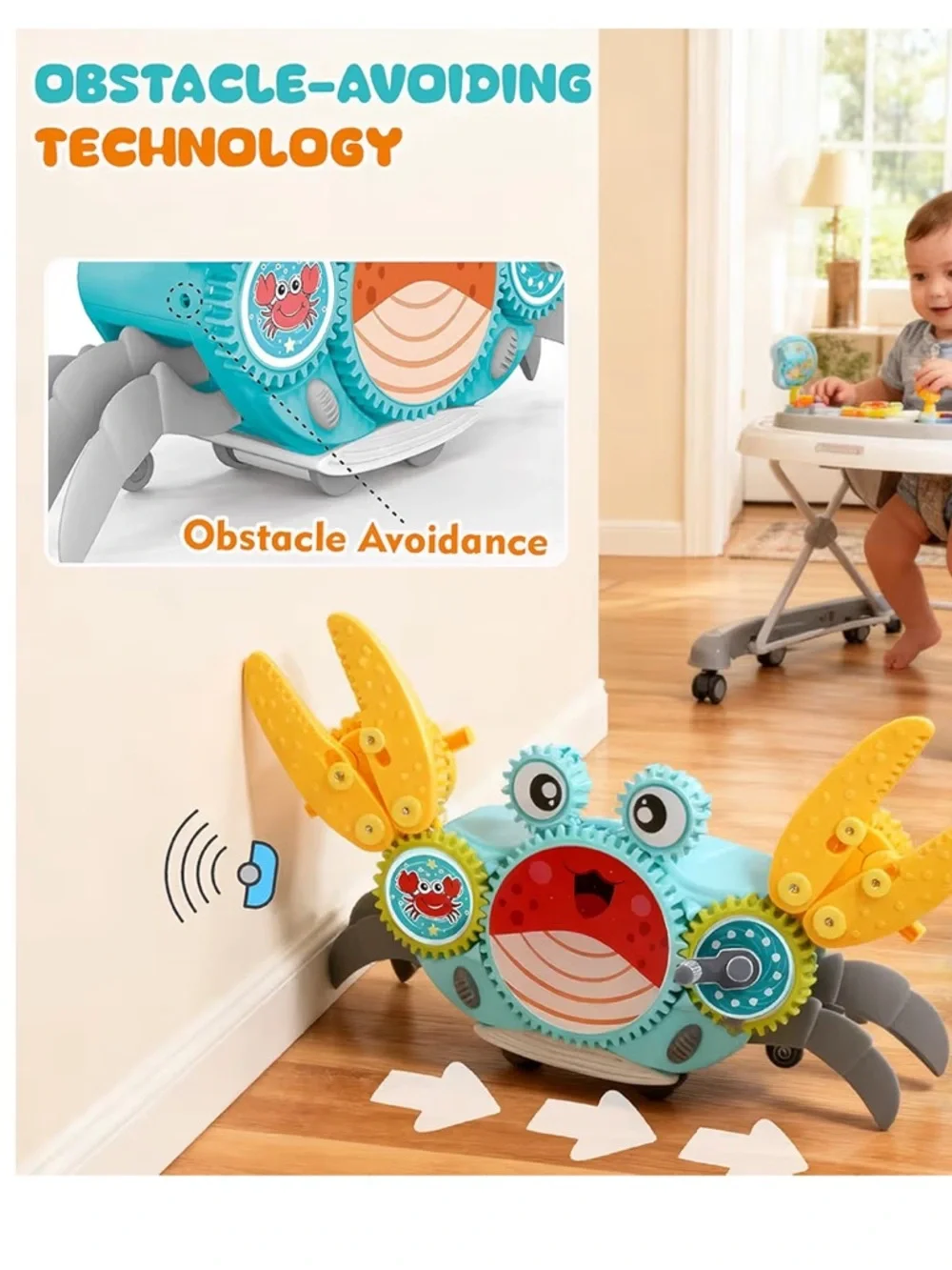 BRAND NEW Crab Gear Logical Thinking Set Toy
